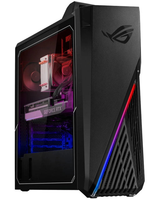 Load image into Gallery viewer, ROG Strix GA15DK Gaming Desktop PC (AMD Ryzen 7 5800X 8-Core, 16GB RAM, 1TB SSD, Geforce RTX 3070, Wifi, Bluetooth, Black, Win 11 Home)
