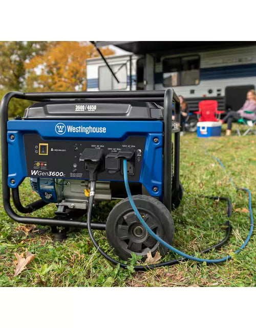 Load image into Gallery viewer, 4,650/3,600-Watt Dual Fuel Gas and Propane Powered Portable Generator with Remote Electric Start
