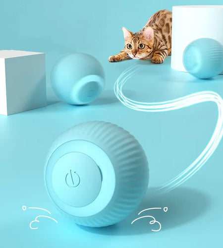 Cat Interactive Ball Smart Cat Toys Indoor Automatic Rolling Magic Ball Electronic Interactive Cat Toy Cat Game Accessories