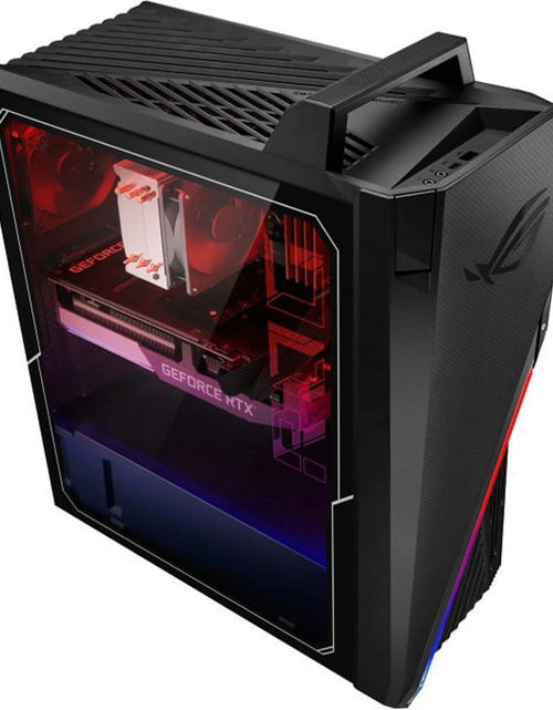 Load image into Gallery viewer, ROG Strix GA15DK Gaming Desktop PC (AMD Ryzen 7 5800X 8-Core, 16GB RAM, 1TB SSD, Geforce RTX 3070, Wifi, Bluetooth, Black, Win 11 Home)
