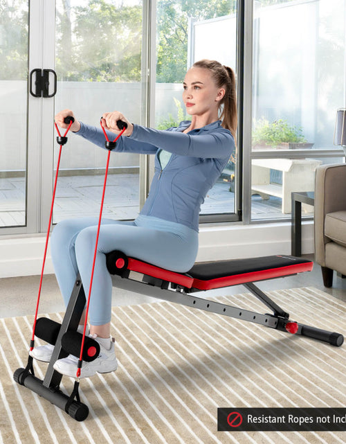 Load image into Gallery viewer, Multi-Function Weight Bench with Adjustable Backrest
