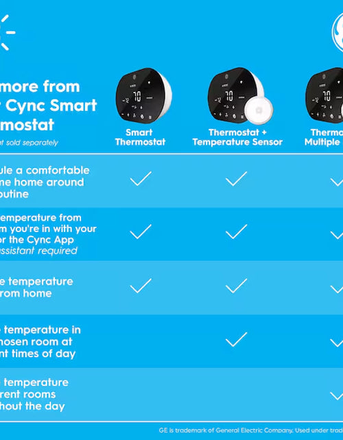 Load image into Gallery viewer, Black Smart Thermostat with Wi-Fi Compatibility
