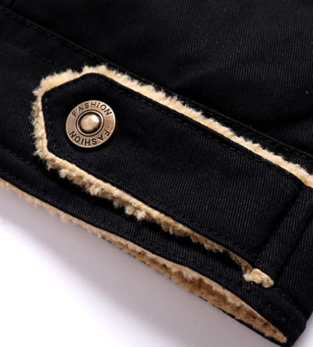 Mens Fashion Solid Pocket Cardigan Button Sweater Jacket Fleece Lined Jacket Men Tall Lined Fleece Jacket Mens