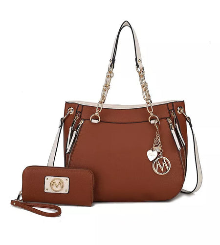 Lina Shoulder Bag with Wallet by Mia K.