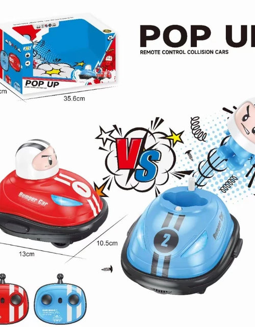 Load image into Gallery viewer, RC Toy 2.4G Super Battle Bumper Car Pop-Up Doll Crash Bounce Ejection Light Children&#39;S Remote Control Toys Gift for Parenting
