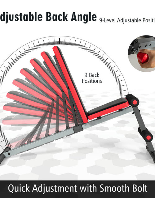 Load image into Gallery viewer, Multi-Function Weight Bench with Adjustable Backrest
