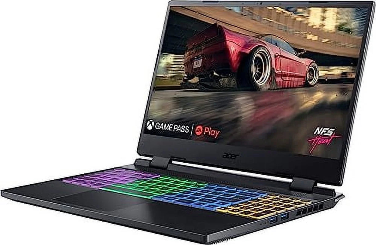 Nitro 5 15 Gaming Laptop 15.6" QHD IPS 165Hz Display AMD Octa-Core Ryzen 7 6800H (Beat I7-11370H) 16GB RAM 1TB SSD Geforce Rtx3070Ti 8GB Graphic RGB Backlit HDMI USB-C Win11Pro Black + HDMI Cable