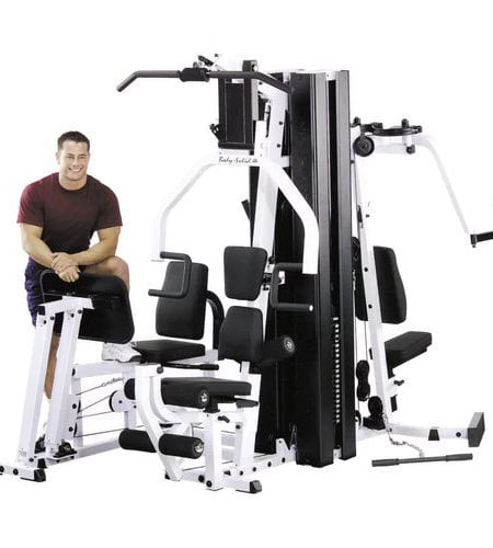 Body Solid EXM3000LPS Commercial Double Stack Gym - 3 Station