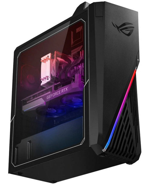 Load image into Gallery viewer, ROG Strix GA15DK Gaming Desktop PC (AMD Ryzen 7 5800X 8-Core, 16GB RAM, 1TB SSD, Geforce RTX 3070, Wifi, Bluetooth, Black, Win 11 Home)
