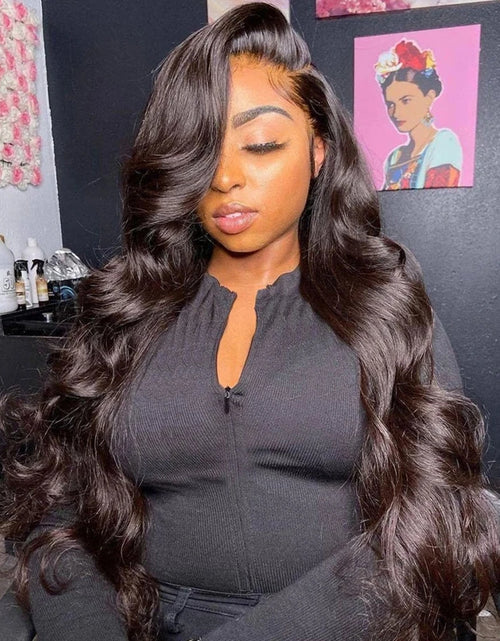 Load image into Gallery viewer, 13X4 Body Wave Lace Front Wig Human Hair Wigs for Black Women Brazilian Pre-Plucked HD 4X4 5X5 Lace Closure Loose Deep Wave Wigs
