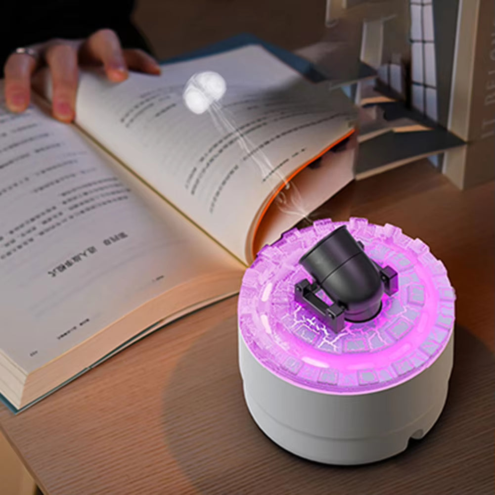 Volcanic Crack Light Cannons Humidifier Aroma Diffuser Cannon Blast Turret Aromatherapy Humidifier Air Humidifier for Bedroom