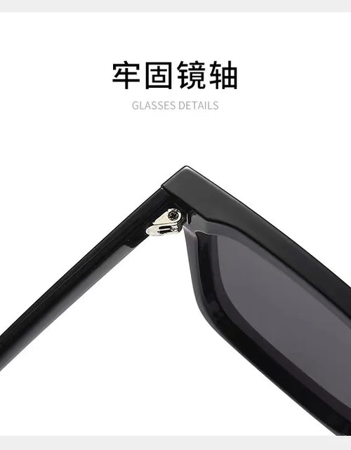 Load image into Gallery viewer, Retro Vintage Square Frame Sunglasses Women Brand Designer Black Cool Men Sun Glasses UV400 Shades Protection Eyeglasses Goggles
