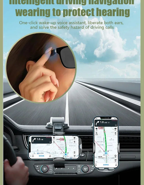 Load image into Gallery viewer, 2024 Smart Sunglasses Bluetooth Glasses Listening to Music, Calling, Navigation, Anti UV Polarization Lens Suitable for Driving
