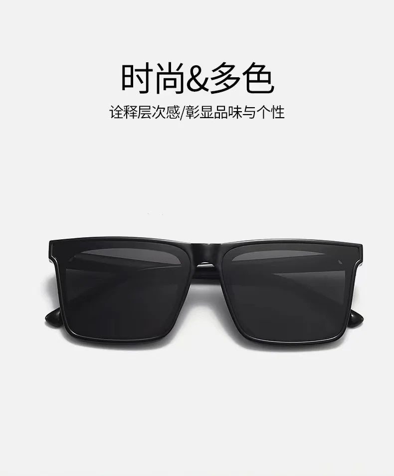 Retro Vintage Square Frame Sunglasses Women Brand Designer Black Cool Men Sun Glasses UV400 Shades Protection Eyeglasses Goggles