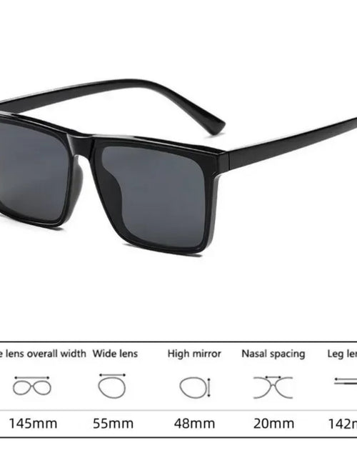 Load image into Gallery viewer, Retro Vintage Square Frame Sunglasses Women Brand Designer Black Cool Men Sun Glasses UV400 Shades Protection Eyeglasses Goggles
