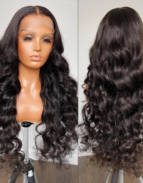 Load image into Gallery viewer, 13X4 Body Wave Lace Front Wig Human Hair Wigs for Black Women Brazilian Pre-Plucked HD 4X4 5X5 Lace Closure Loose Deep Wave Wigs
