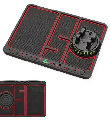 Multifunction Car Anti-Slip Mat Auto Phone Holder Non Slip Sticky anti Slide Mobile Phone Mount Silicone Dashboard Car Pad Mat