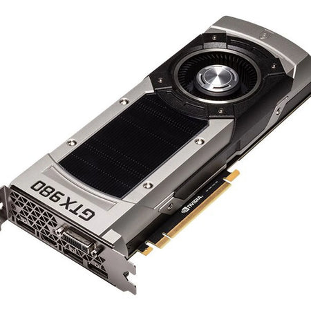 Geforce GTX 980 - Graphics Card - GF GTX 980 - 4 GB GDDR5 - Pcie 3.0 X16 - DVI, HDMI, 3 X Displayport - Black, Silver
