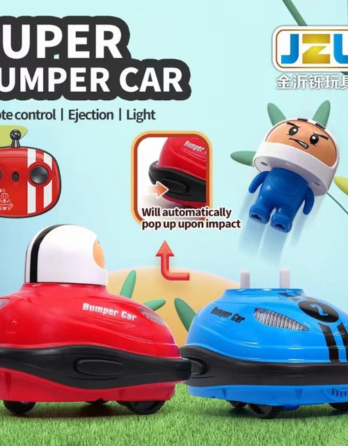 Load image into Gallery viewer, RC Toy 2.4G Super Battle Bumper Car Pop-Up Doll Crash Bounce Ejection Light Children&#39;S Remote Control Toys Gift for Parenting
