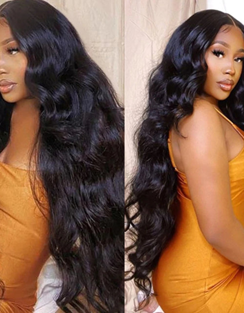 Load image into Gallery viewer, 13X4 Body Wave Lace Front Wig Human Hair Wigs for Black Women Brazilian Pre-Plucked HD 4X4 5X5 Lace Closure Loose Deep Wave Wigs
