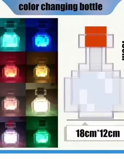 Load image into Gallery viewer, Brownstone Torch LED Lamp Potion Bottle Light USB Rechargeable Night Light Kids Xmas Gift Table Lamp Living Room Bedroom Decor
