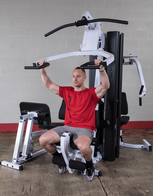 Load image into Gallery viewer, Body Solid EXM3000LPS Commercial Double Stack Gym - 3 Station
