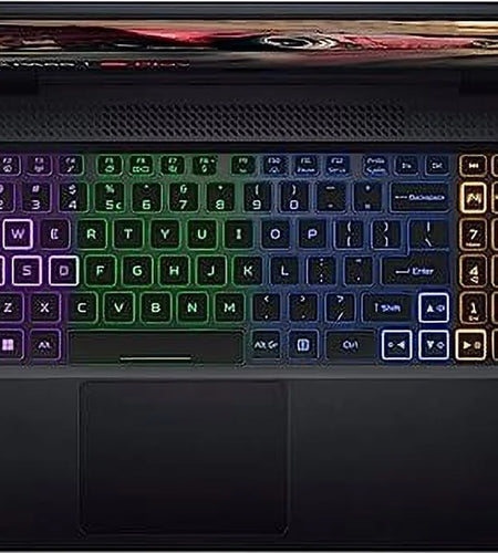 Nitro 5 15 Gaming Laptop 15.6" QHD IPS 165Hz Display AMD Octa-Core Ryzen 7 6800H (Beat I7-11370H) 16GB RAM 1TB SSD Geforce Rtx3070Ti 8GB Graphic RGB Backlit HDMI USB-C Win11Pro Black + HDMI Cable