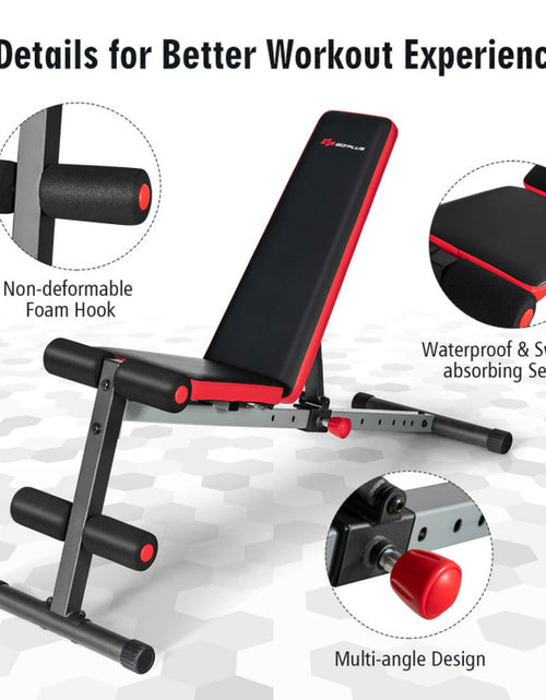 Load image into Gallery viewer, Multi-Function Weight Bench with Adjustable Backrest
